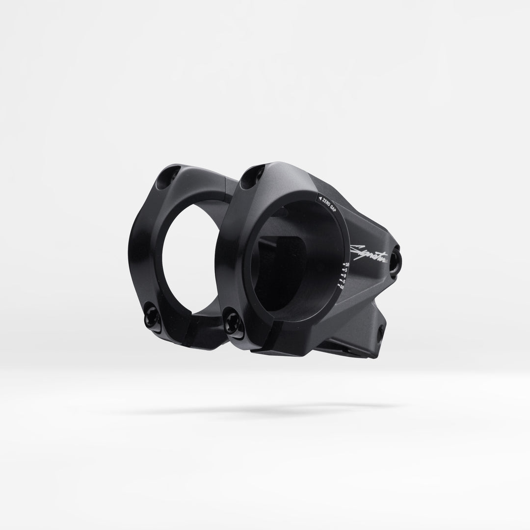 Signature Entra 35 Stem – Black – 32 three-quarter view BLACK
