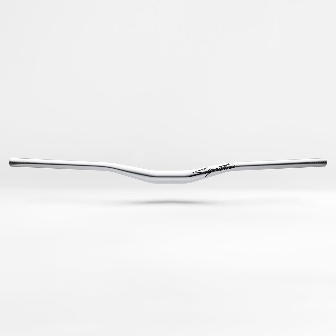 Signature Entra 35 Alloy Handlebar – 28 mm rise – Chrome