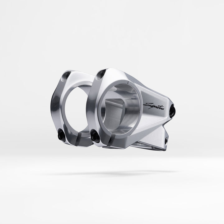 Signature Entra 35 Stem – Chrome – 42 three-quarter view CHROME