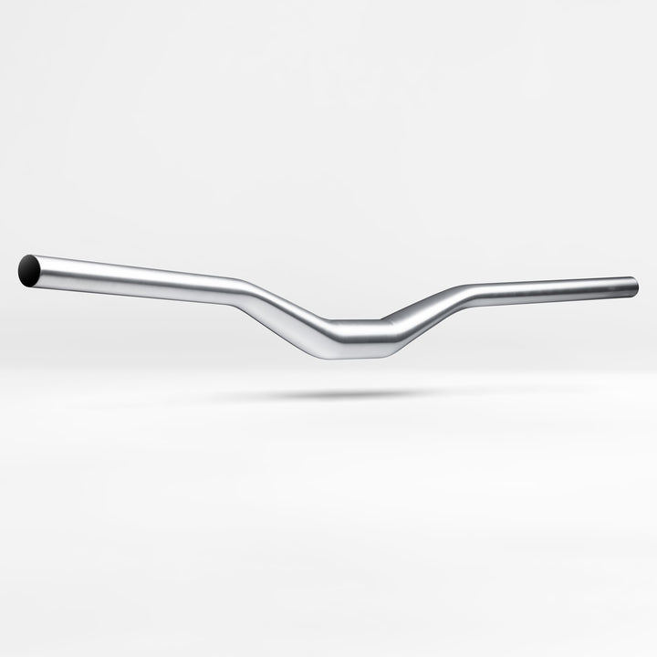 Signature Entra 35 Alloy Handlebar – Chrome – rear three-quarter view