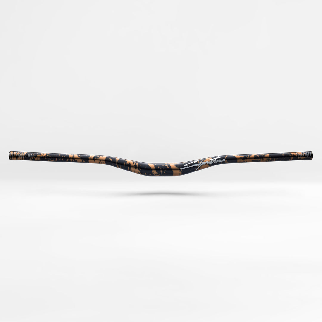 Signature Entra 35 Alloy Handlebar – 28 mm rise – Acid Wash Gold