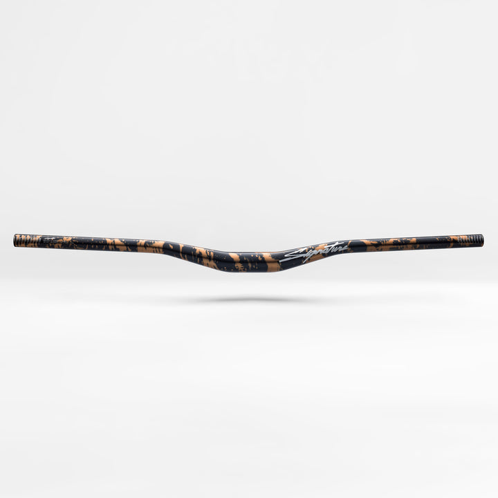 Signature Entra 35 Alloy Handlebar – 28 mm rise – Acid Wash Gold